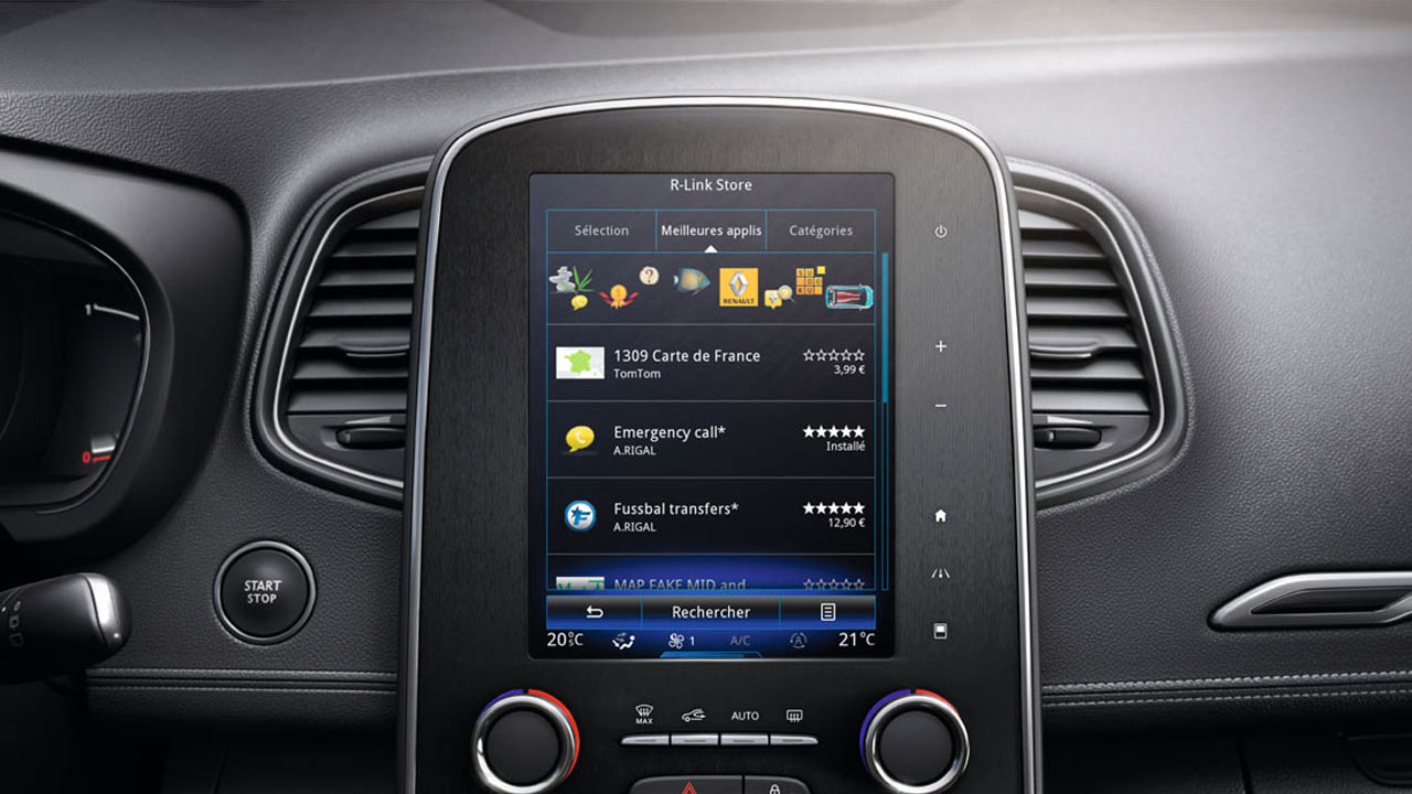 1 - Tablet con touchscreen 8.7'' R-LINK2